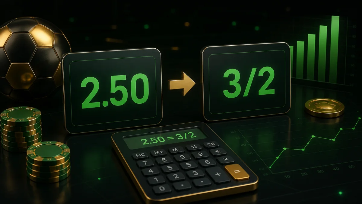 Gráfico comparando formatos de cuota decimal y fraccionaria